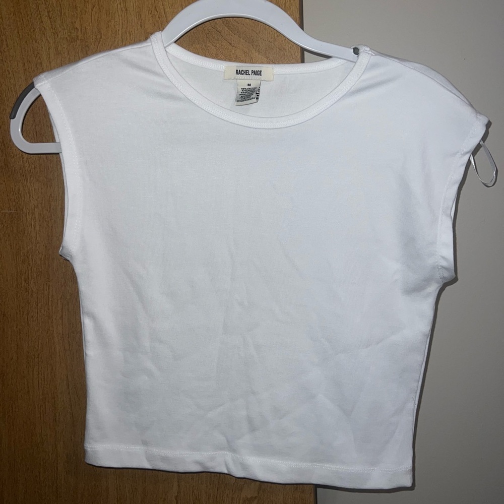 White, rachel paige, tshirt, size medium